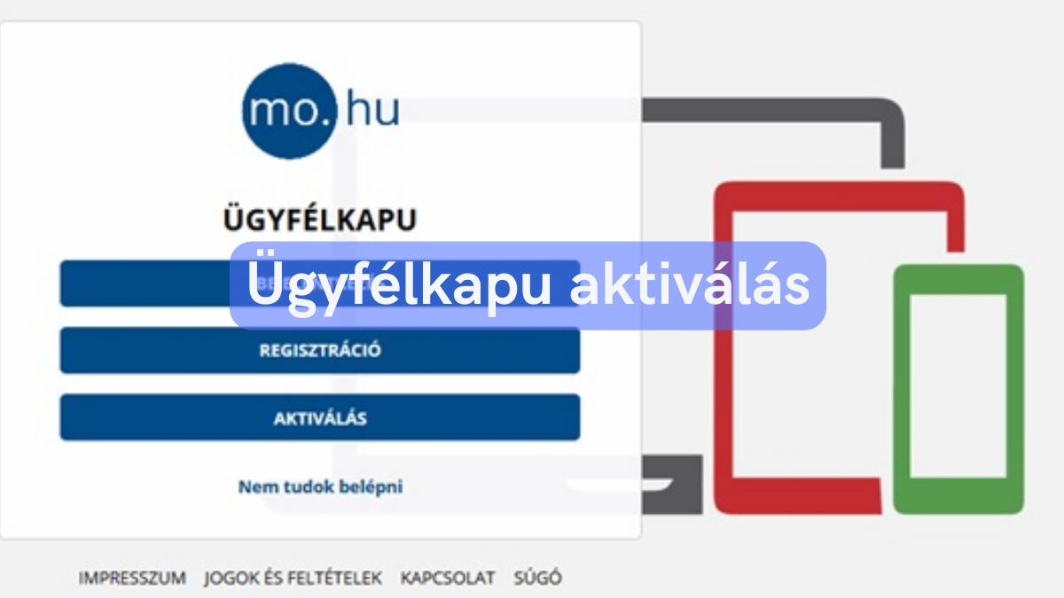Ügyfélkapu aktiválás